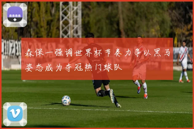 森保一强调世界杯节奏力争以黑马姿态成为夺冠热门球队